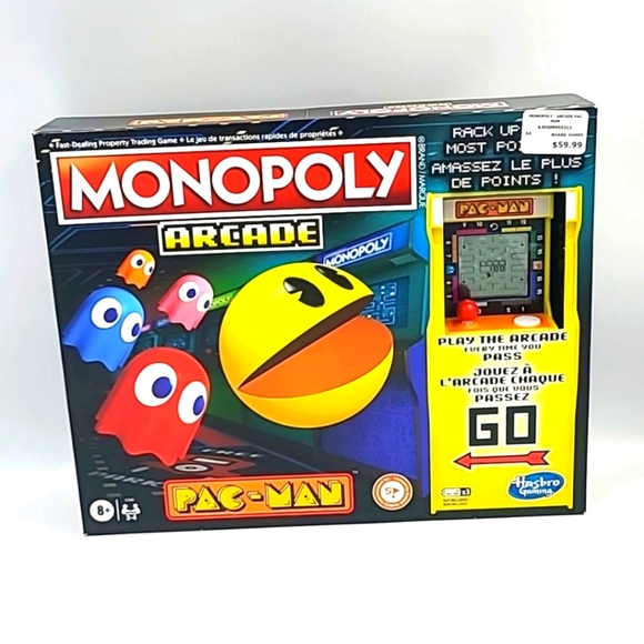 BN Monopoly Pac-Man Arcade game - Picture 1 of 3